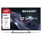 Televizors Sharp 43" UHD QLED Google TV 43HP6265E