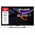 Televizors Sharp 43" UHD QLED Google TV 43HR7265E