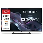 Televizors Sharp 50" UHD QLED Google TV 50HP6265E