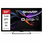 Televizors Sharp 50" UHD QLED Google TV 50HR7265E