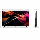 Televizors Sharp 55" UHD LED Google TV 55GL4060E