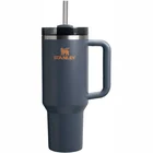 Termokrūze ar salmiņu Stanley The Quencher H2.O FlowState Tumbler 1.18l Twilight