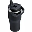 Termokrūze ar salmiņu Stanley The IceFlow Flip Straw 2.0 Tumbler 0.6l Black 2.0