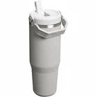 Termokrūze ar salmiņu Stanley The IceFlow Flip Straw 2.0 Tumbler 0,89l Ash