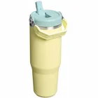 Termokrūze ar salmiņu Stanley The IceFlow Flip Straw 2.0 Tumbler 0.89l Pomelo