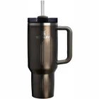 Termokrūze ar salmiņu Stanley The Quencher H2.0 Fluted Tumbler 1.18l Glossy Dark Gray