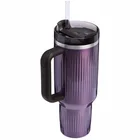 Termokrūze ar salmiņu Stanley The Quencher H2.0 Fluted Tumbler 1.18l Wisteria Shine