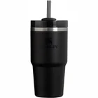 Termokrūze ar salmiņu Stanley The Quencher H2.O FlowState Tumbler 0.6l Black 2.0