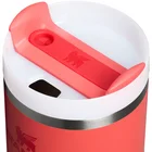 Termokrūze ar salmiņu Stanley The Quencher H2.O FlowState Tumbler 0.6l Coral Red-Orange