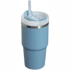 Termokrūze ar salmiņu Stanley The Quencher H2.O FlowState Tumbler 0.6l Indigo
