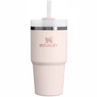 Termokrūze ar salmiņu Stanley The Quencher H2.O FlowState Tumbler 0.6l Light Pink 2.0