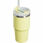 Termokrūze ar salmiņu Stanley The Quencher H2.O FlowState Tumbler 0.6l Pomelo Yellow-Green
