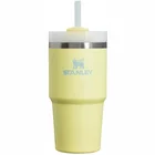 Termokrūze ar salmiņu Stanley The Quencher H2.O FlowState Tumbler 0.6l Pomelo Yellow-Green