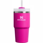 Termokrūze ar salmiņu Stanley The Quencher H2.O FlowState Tumbler 0.6l Violet Blossom