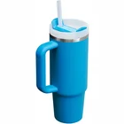 Termokrūze ar salmiņu Stanley The Quencher H2.O FlowState Tumbler 0.89l Blue