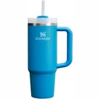 Termokrūze ar salmiņu Stanley The Quencher H2.O FlowState Tumbler 0.89l Blue