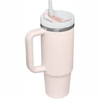 Termokrūze ar salmiņu Stanley The Quencher H2.O FlowState Tumbler 0.89l Light Pink 2.0