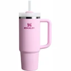 Termokrūze ar salmiņu Stanley The Quencher H2.O FlowState Tumbler 0.89l Pink