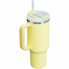 Termokrūze ar salmiņu Stanley The Quencher H2.O FlowState Tumbler 0.89l Pomelo