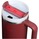 Termokrūze ar salmiņu Stanley The Quencher H2.O FlowState Tumbler 1.18l Cranberry