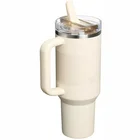 Termokrūze ar salmiņu Stanley The Quencher ProTour Flip Straw Tumbler 1.18l Cream Fade