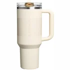 Termokrūze ar salmiņu Stanley The Quencher ProTour Flip Straw Tumbler 1.18l Cream Fade