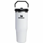 Termokrūze ar salmiņu Stanley The IceFlow Flip Straw 2.0 Tumbler 0.89l Chalk