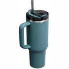 Termokrūze ar salmiņu Stanley The Quencher H2.O FlowState Tumbler 1.18l Blue Spruce