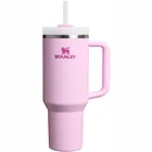 Termokrūze ar salmiņu Stanley The Quencher H2.O FlowState Tumbler 1.18l Cherry Blossom