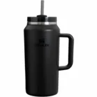 Termopudele ar salmiņu Stanley The Quencher H2.0 FlowState Tumbler 1.9l Black 2.0
