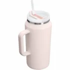 Termopudele ar salmiņu Stanley The Quencher H2.0 FlowState Tumbler 1.9l Rose Quartz 2.0