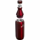 Termopudele Stanley The All Day Slim Bottle 0.35l Garnet Shine