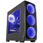 Stacionārā datora korpuss Genesis Titan 750 Midi tower Blue