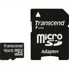 Atmiņas karte Transcend 16GB Micro SDHC Class 10 + Adapter