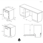 Trauku mazgājamā mašīna Candy CI 3E53E0W