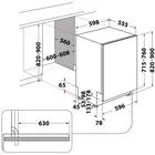 Trauku mazgājamā mašīna Whirlpool W8I HT58 T