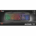 Klaviatūra Klaviatūra Trust GXT 830-RW Avonn Gaming Keyboard