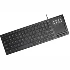 Klaviatūra ART Klart AK-68 Keyboard + Touchpad Black ENG