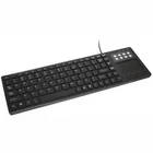 Klaviatūra ART Klart AK-68 Keyboard + Touchpad Black ENG