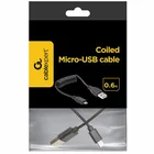 Gembird Micro-USB cable 0.6 m Black
