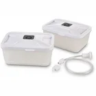 Vakuuma pārtikas konteineri Solis 92285 2 gab. 600 ml