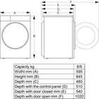 Veļas mašīna Hisense WF3S8043BW3