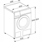 Veļas mašīna Miele WEG895 WCS PWash&TDos&Steam 12729600