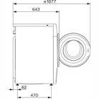 Veļas mašīna Miele WSF664 WCS TDos&8kg