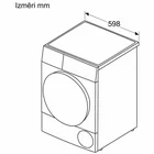 Veļas žāvētājs Bosch WQB246DLSN