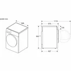 Veļas žāvētājs Bosch WRB247D0SN