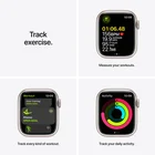 Viedpulkstenis Apple Watch Series 7 GPS 41mm Starlight Aluminium Case with Starlight Sport Band [Mazlietots, komplektācijā neietilpst lādētājs]