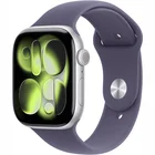 Viedpulkstenis Apple Watch Series 11 GPS + Cellular 42mm Silver Aluminium Case with Purple Fog Sport Band - S/M