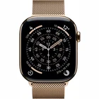 Viedpulkstenis Apple Watch Series 11 GPS + Cellular 42mm Gold Titanium Case with Gold Milanese Loop
