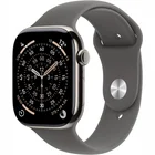 Viedpulkstenis Apple Watch Series 11 GPS + Cellular 42mm Natural Titanium Case with Stone Grey Sport Band - M/L